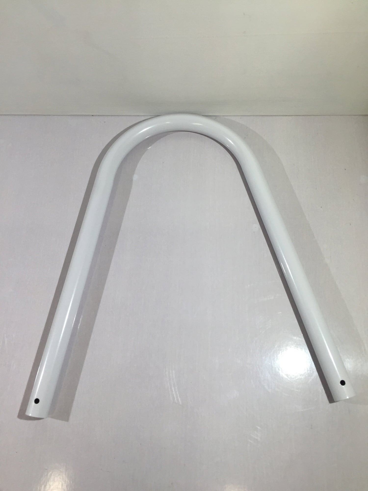 Above-Ground Pool Ladder Tubular Steel for Pools with a Height of 122cm, (1) U-Shaped Handrails