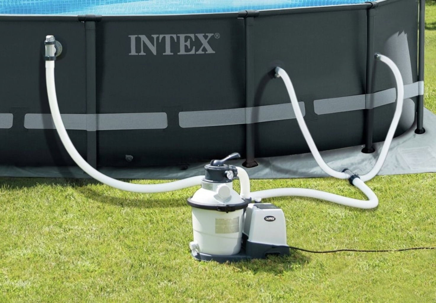 Swimming Pool Hose à 38mm with Union Nut - 1.5m, 1 item