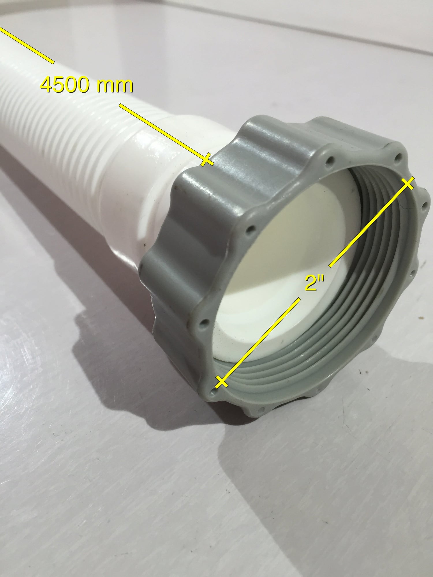 Sand Filter Pump Krystal Clear 8.3m³, (12) Connection Hose with Screw Nut