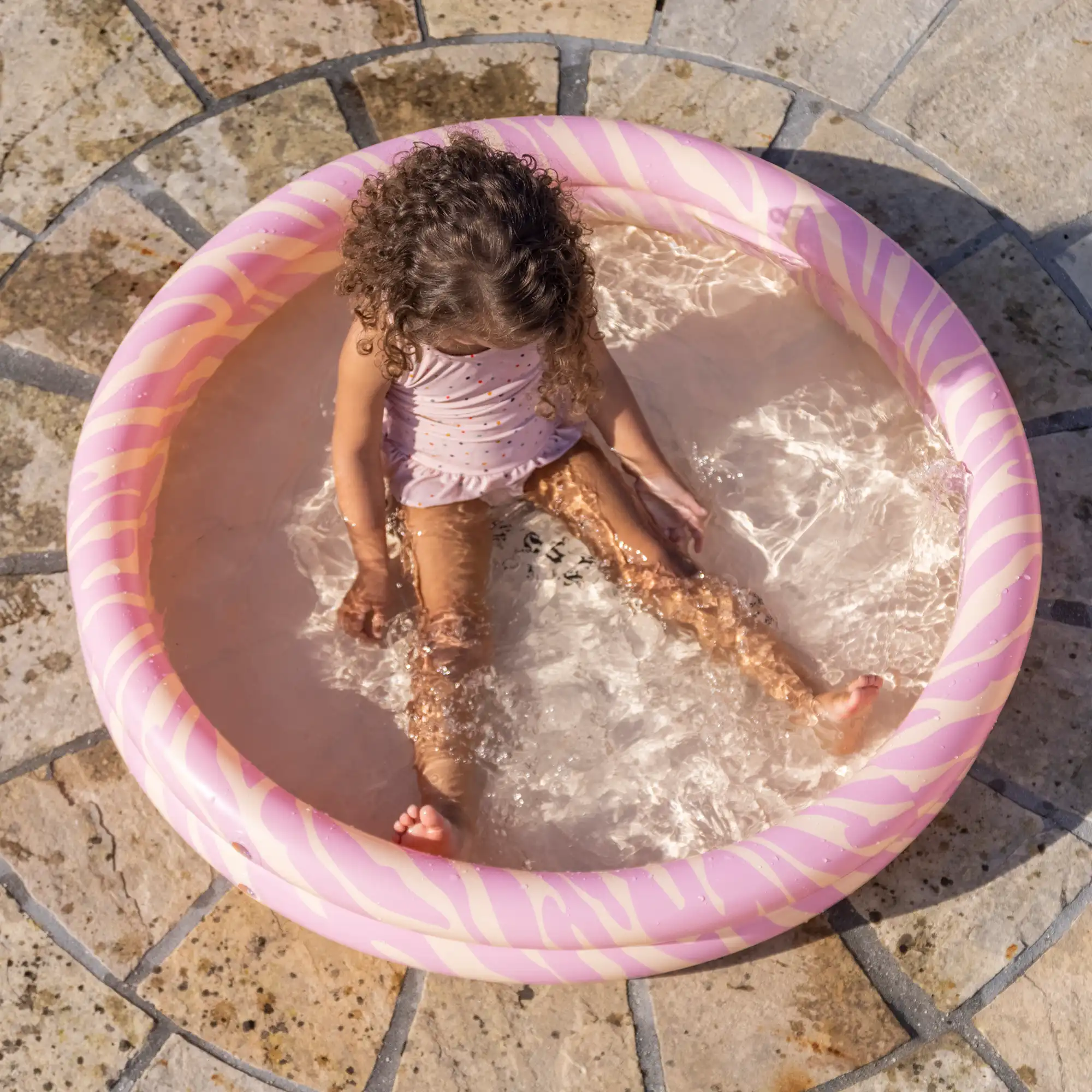 Swimming Pool - Pink Zebra